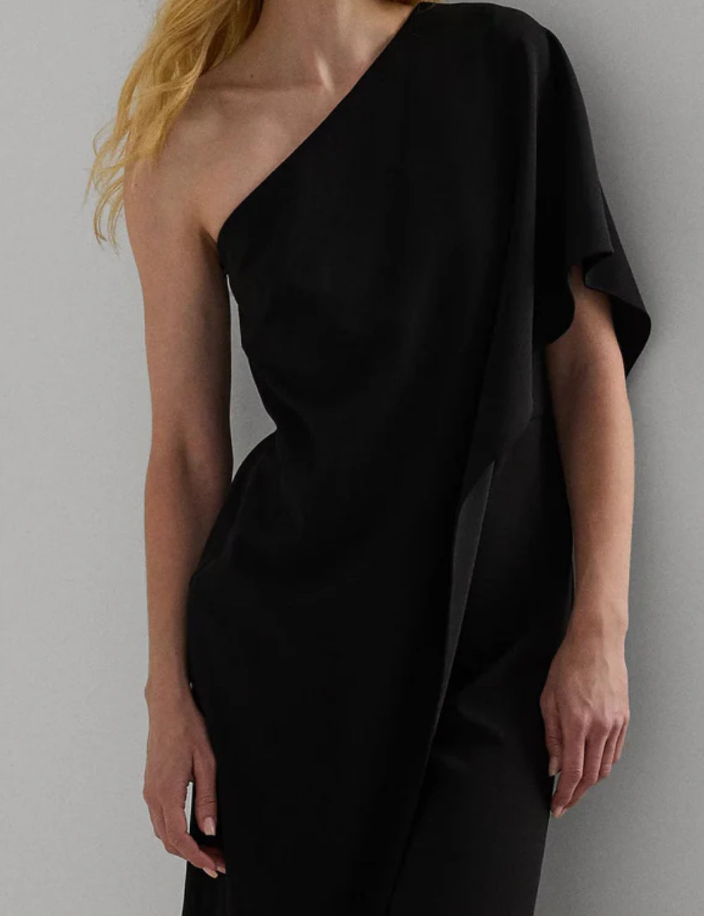 Ralph Lauren hosszú kezeslábas, fekete
