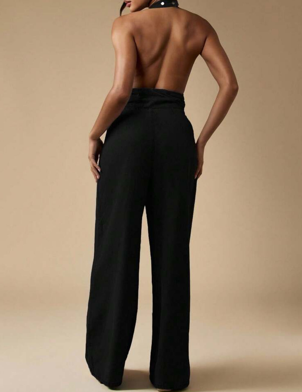 Salopetă lungă Shein Missguided, negru