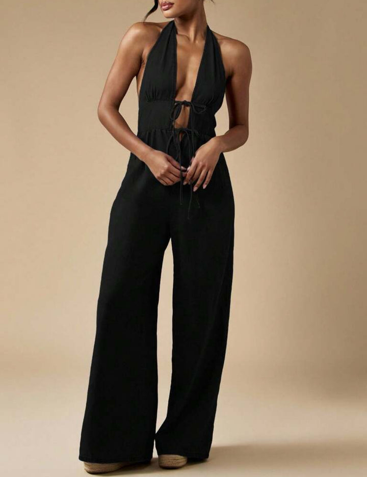 Salopetă lungă Shein Missguided, negru