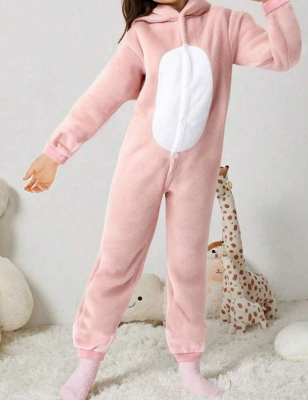 Salopeta Pijama Shein, roz