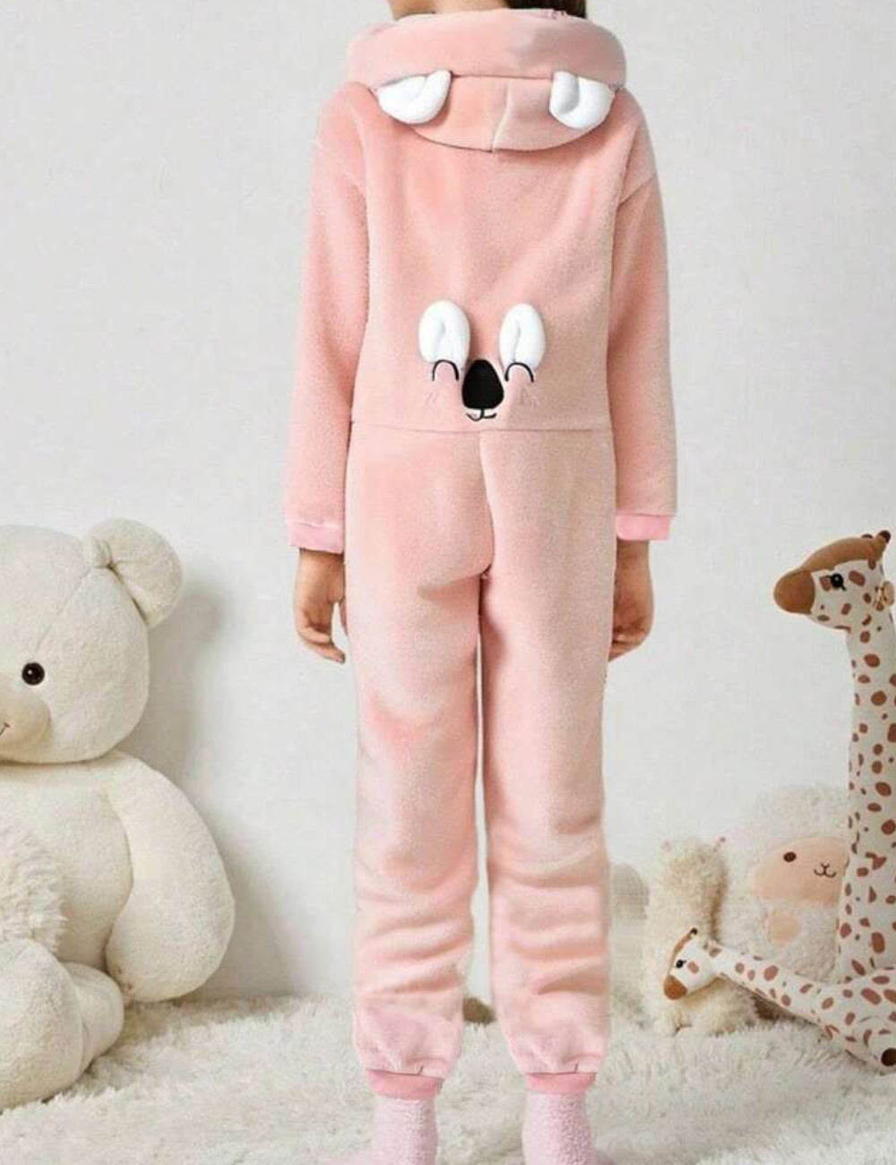 Salopeta Pijama Shein, roz