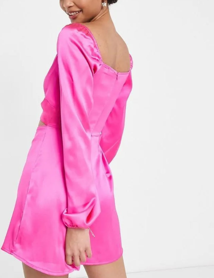 Salopetă scurtă First Distraction, roz