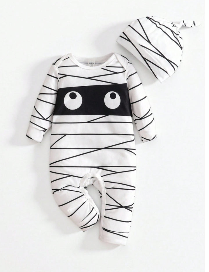 Salopetă Shein, alb