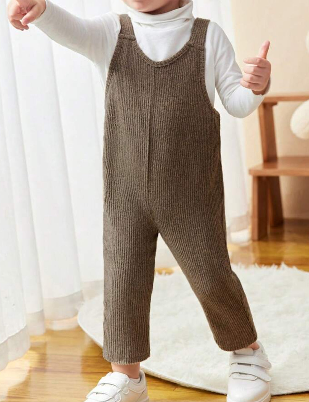 Salopetă Shein, maro