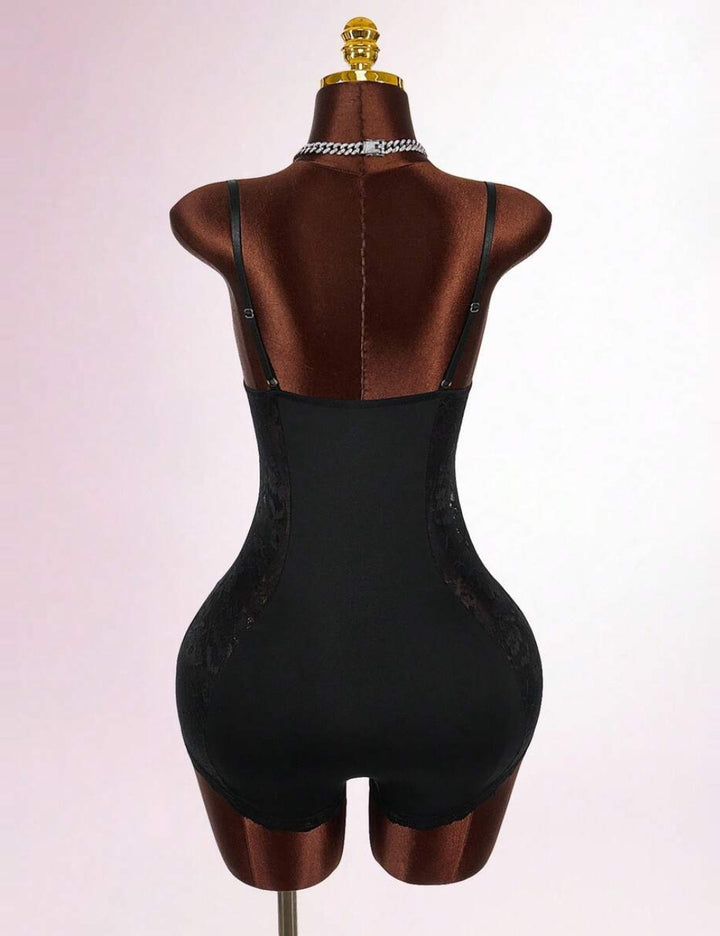 Shein romper, fekete