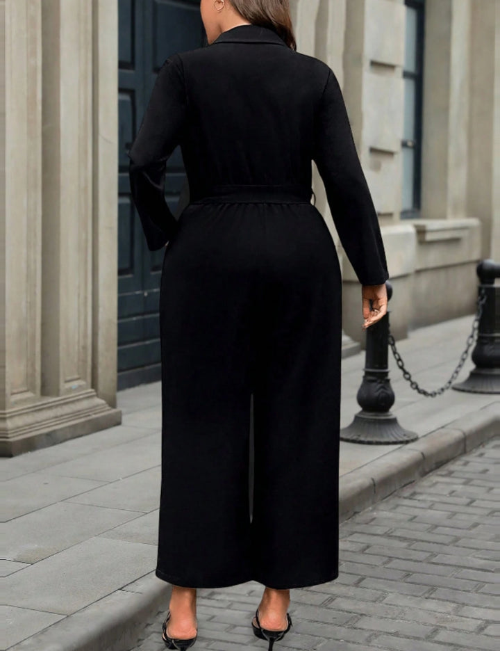 Salopetă Shein Curve+, negru