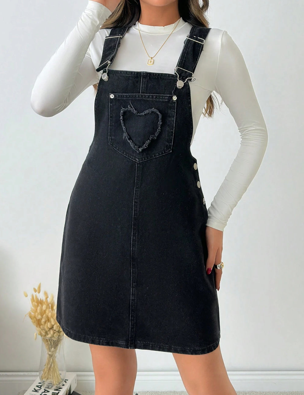 Sarafan Shein, negru