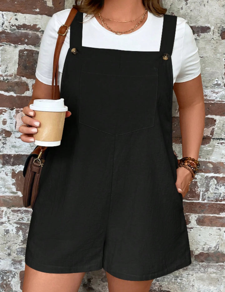 Shein Curve+ Szarafan, fekete