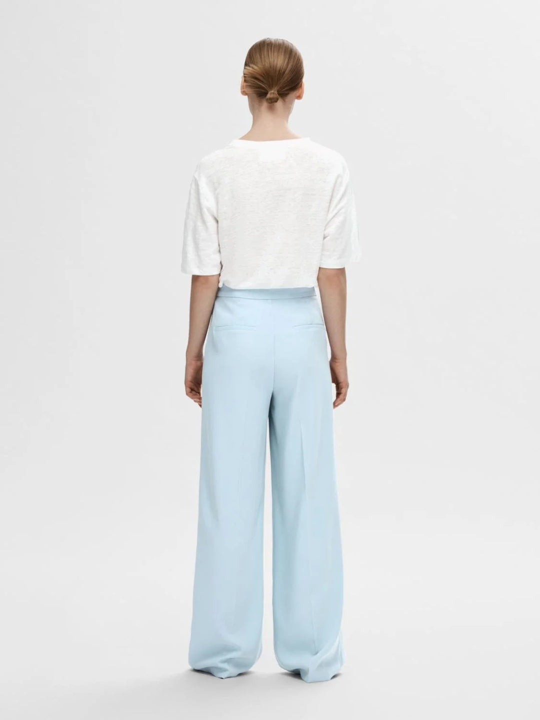 Tricou SELECTED, alb