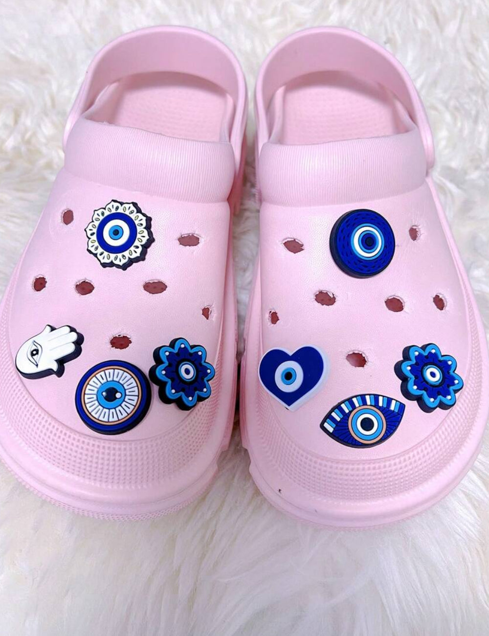 Shein Crocs kiegészítő szett, vegyes színek