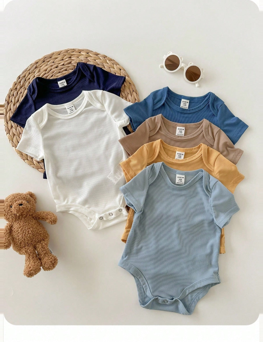 Set Body Shein, mix culori