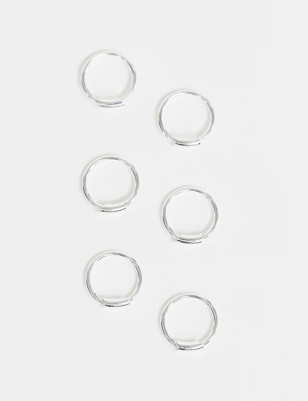 Set cercei Kingsley Ryan, argintiu