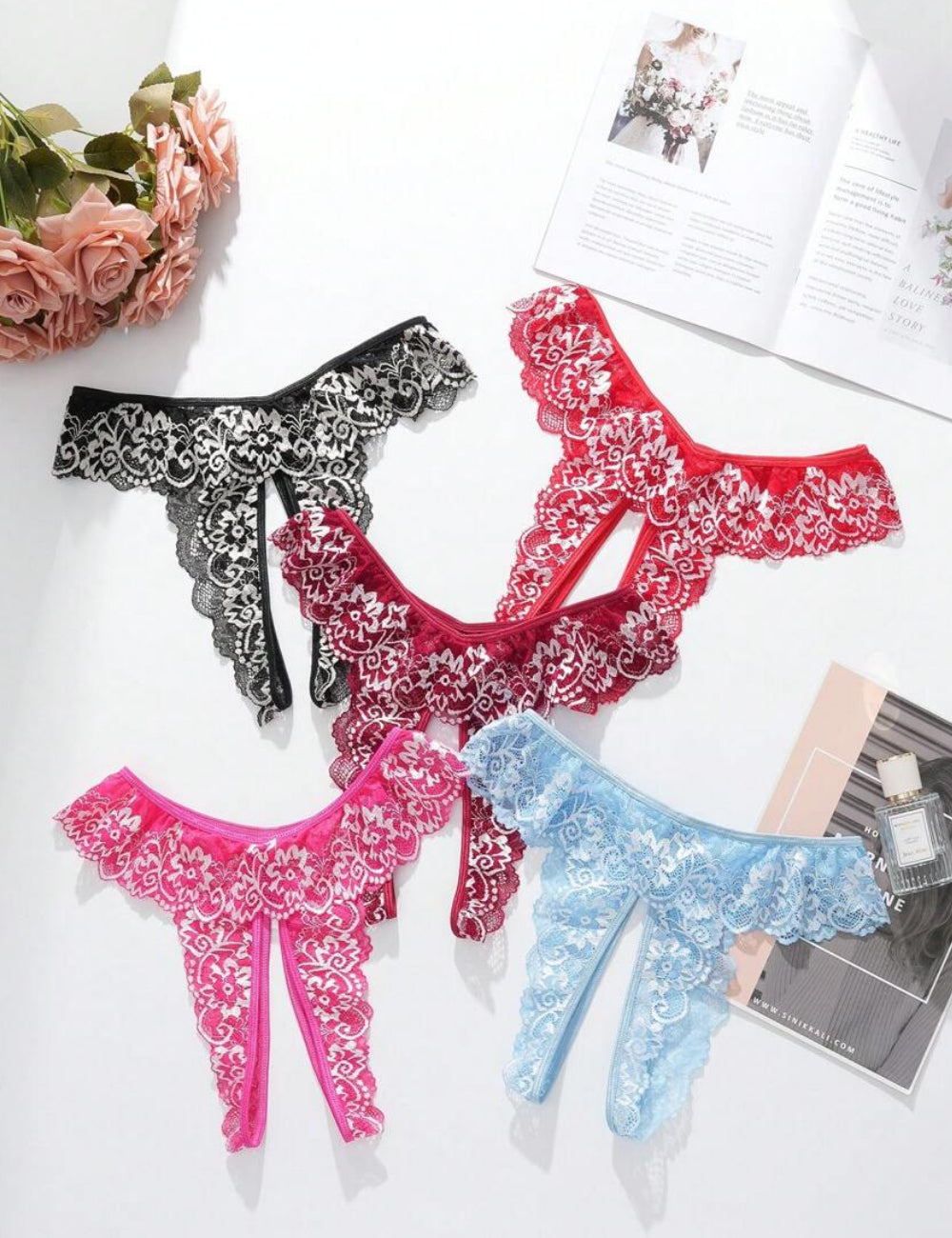 Set Chiloți Shein Curve+, mix culori