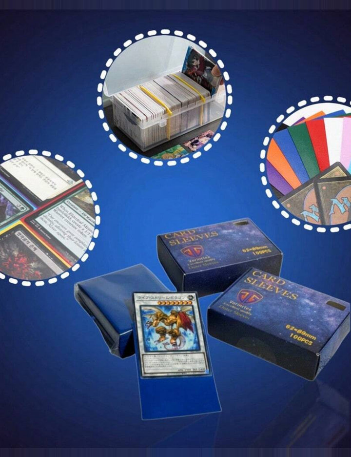 Set de folii de protecție pentru cărți de joc Shein, galben