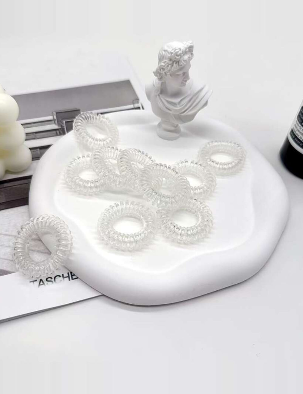 Set elastice de par Shein, transparent