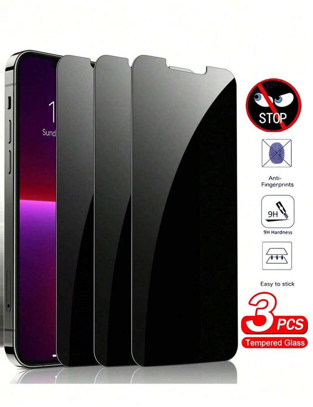 Set foli telefon Shein, transparent