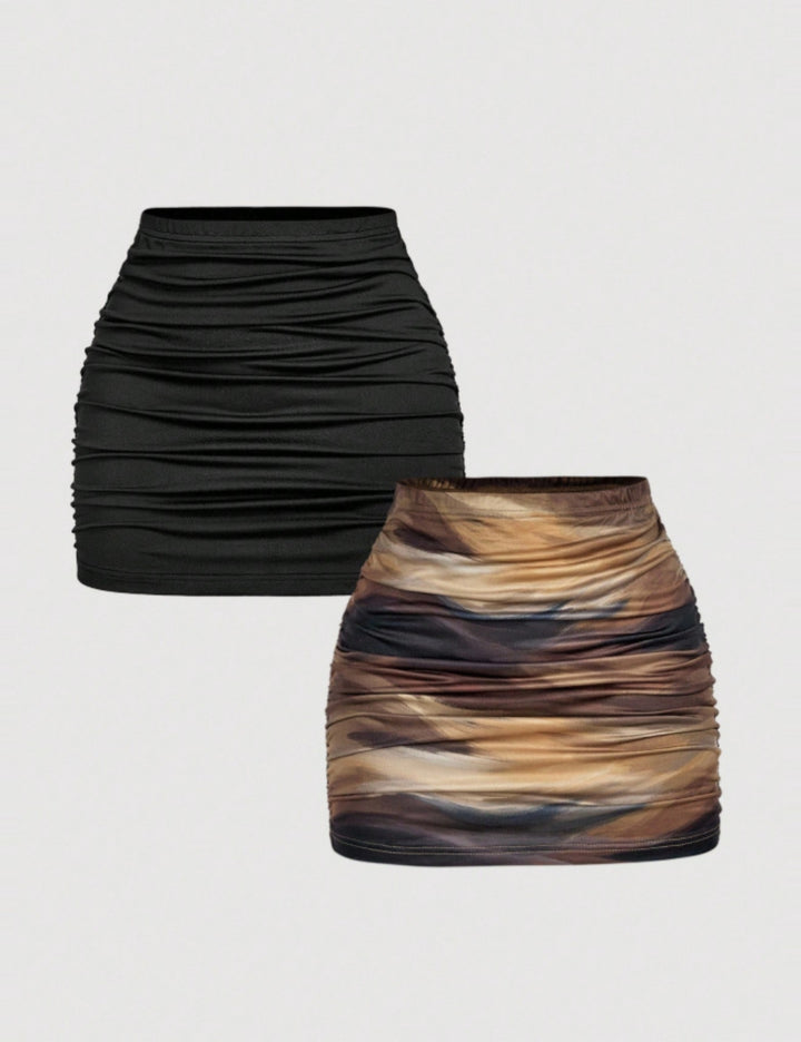 Set fuste Shein, mix culori