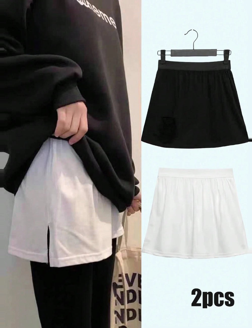 Set fuste Shein, mix culori