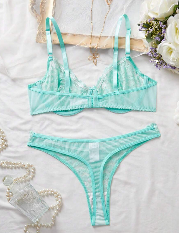 Set Lenjerie intimă Shein, turcoaz