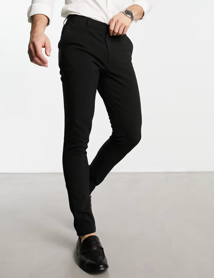 Set pantaloni ASOS, negru