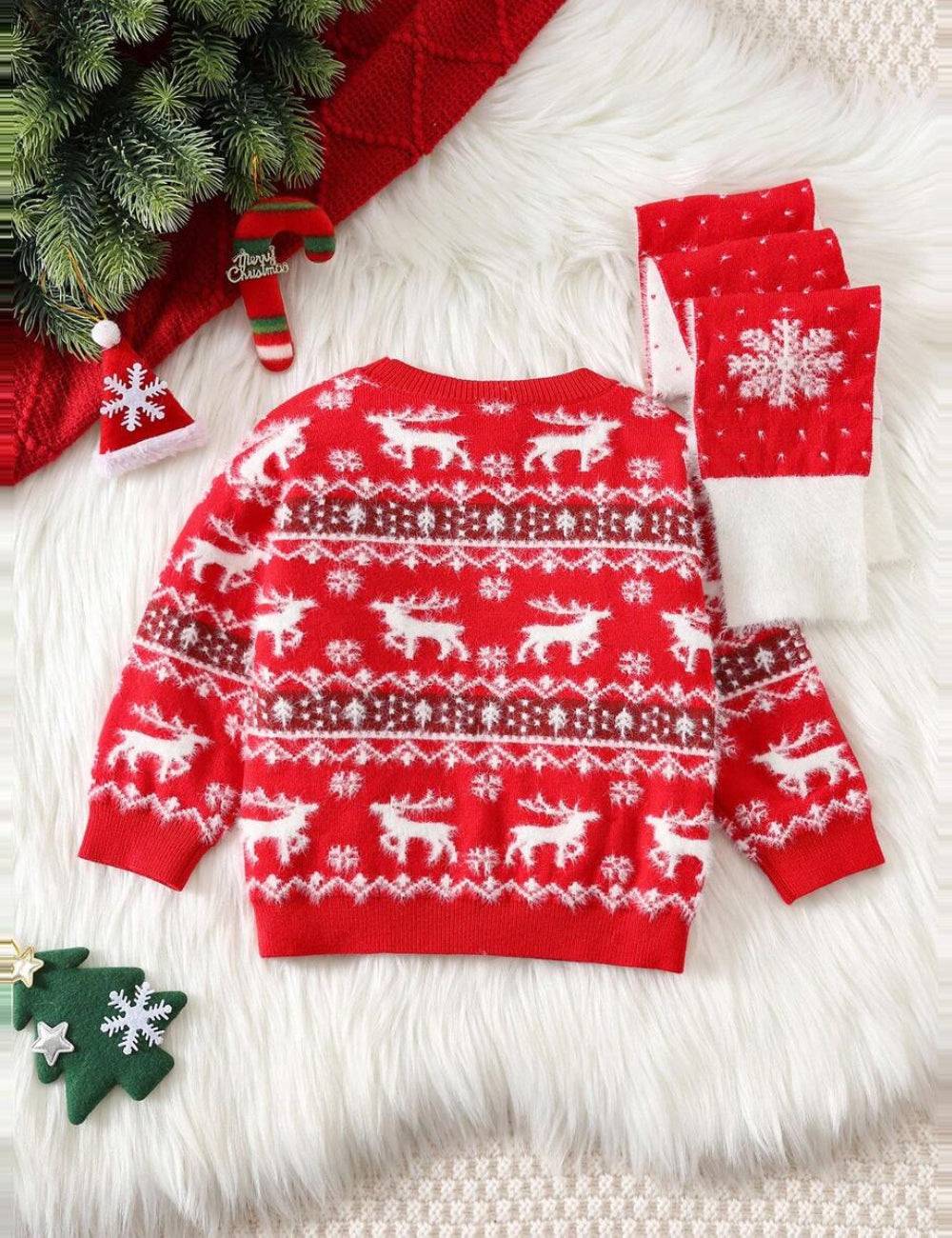 Set pulover și fular Shein, mix culori