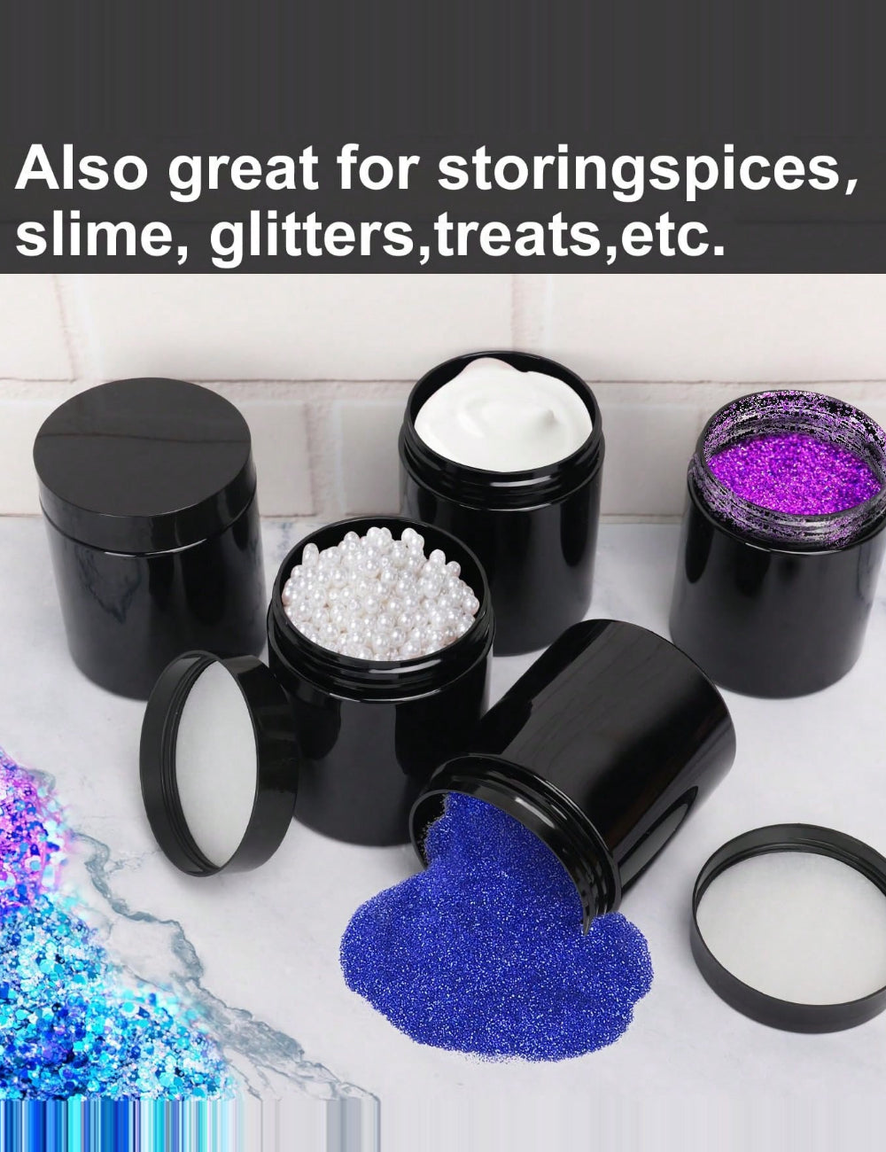 Set recipiente Shein, negru