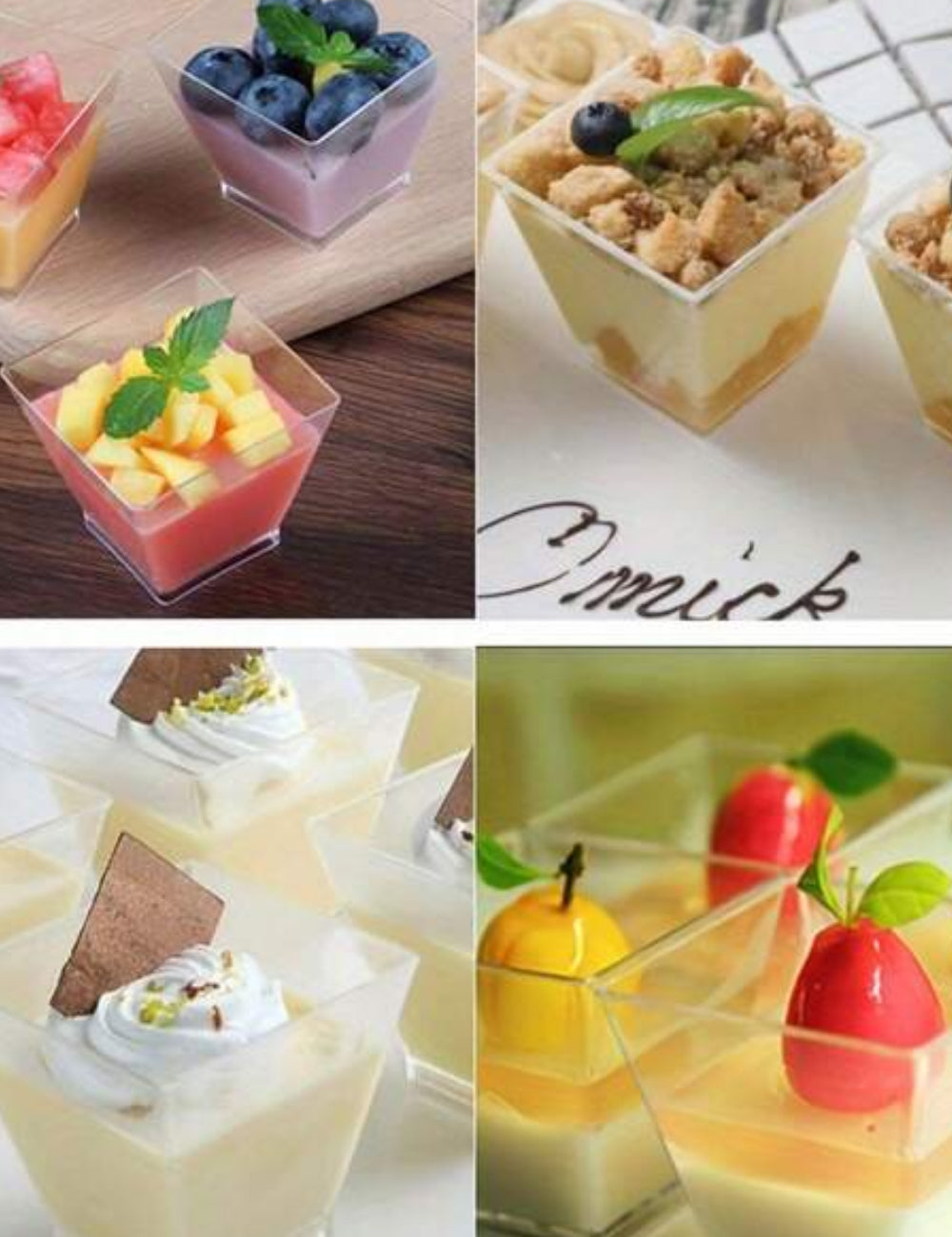 Set recipiente Shein, transparent
