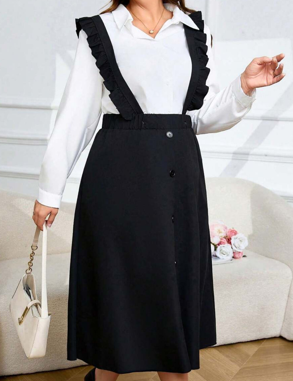Shein Curve+ ruhaszett és blúz, vegyes színek