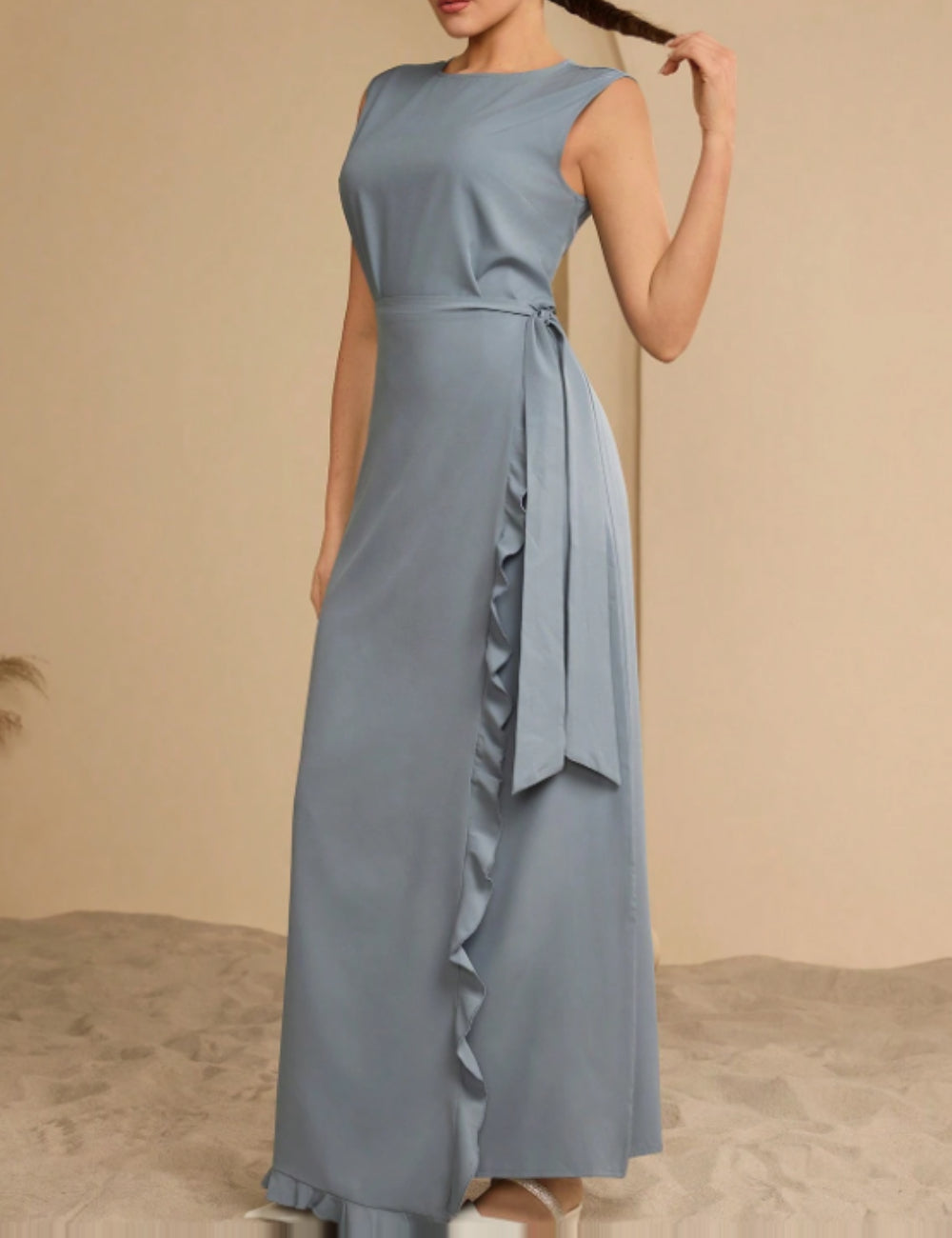 Set Rochie și Cardigan Shein, albastru