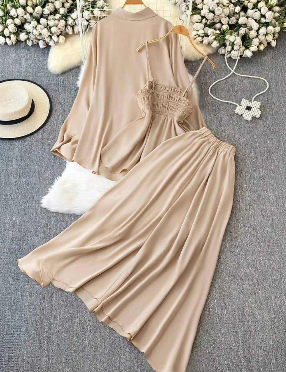 Set Shein, bej