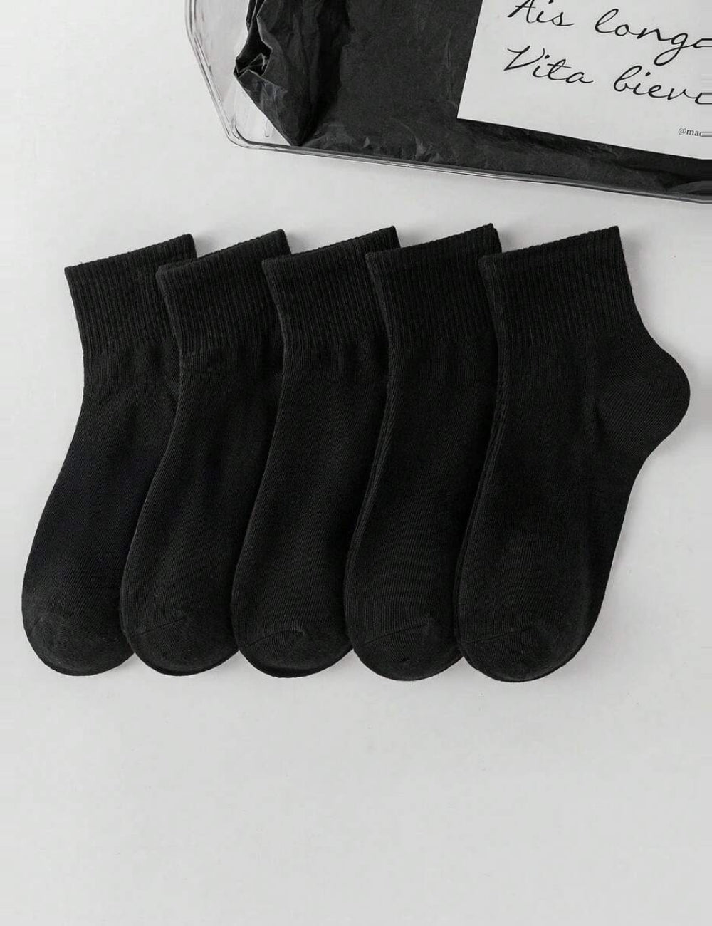 Set șosete Shein, negru