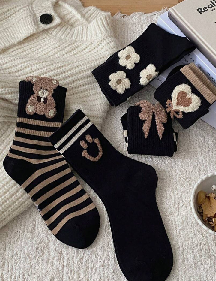 Set șosete Shein, negru