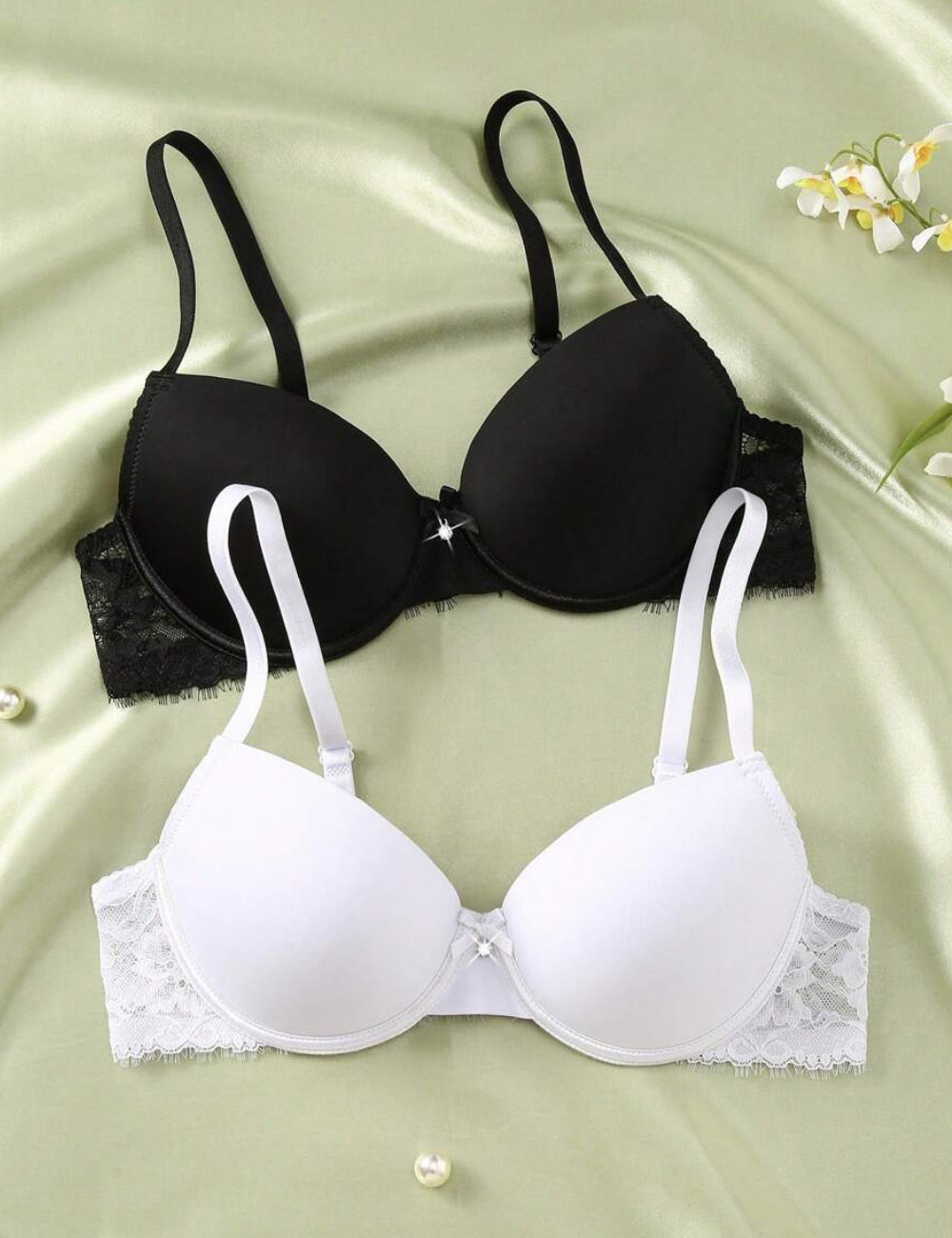 Set Sutiene Shein, mix culori