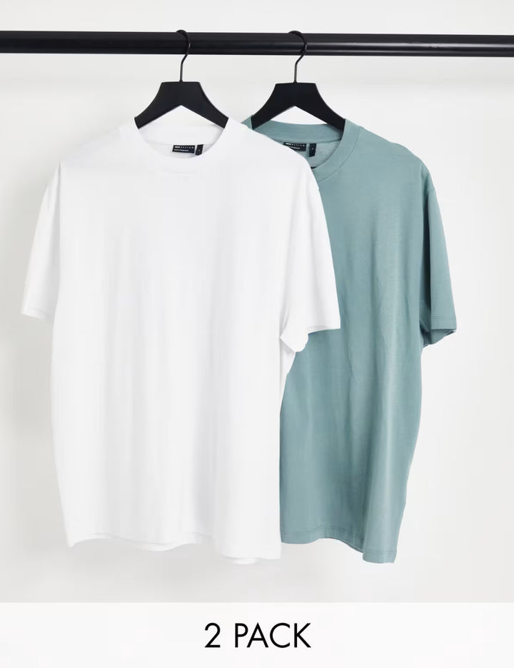 Set Tricouri ASOS, mix culori