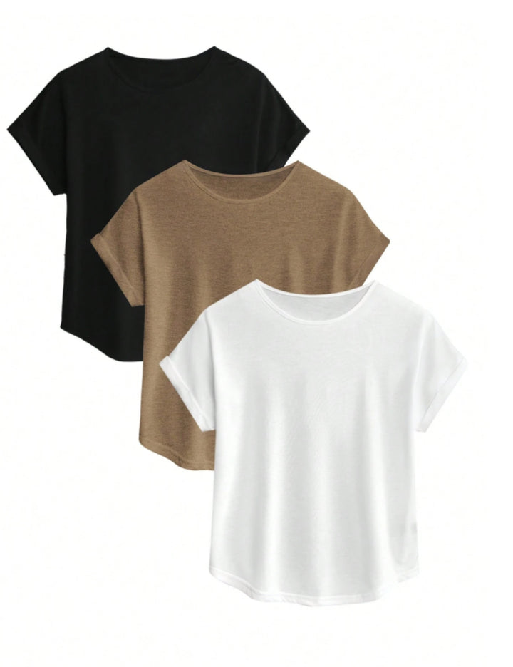 Set Tricouri Shein, mix culori