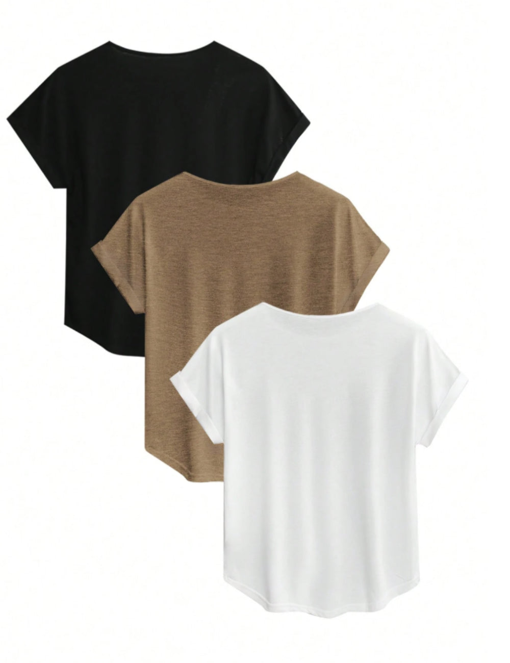 Set Tricouri Shein, mix culori