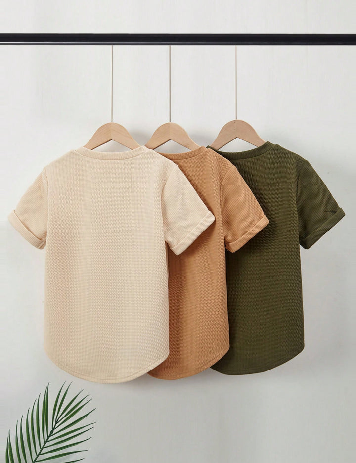 Set Tricouri Shein, mix culori