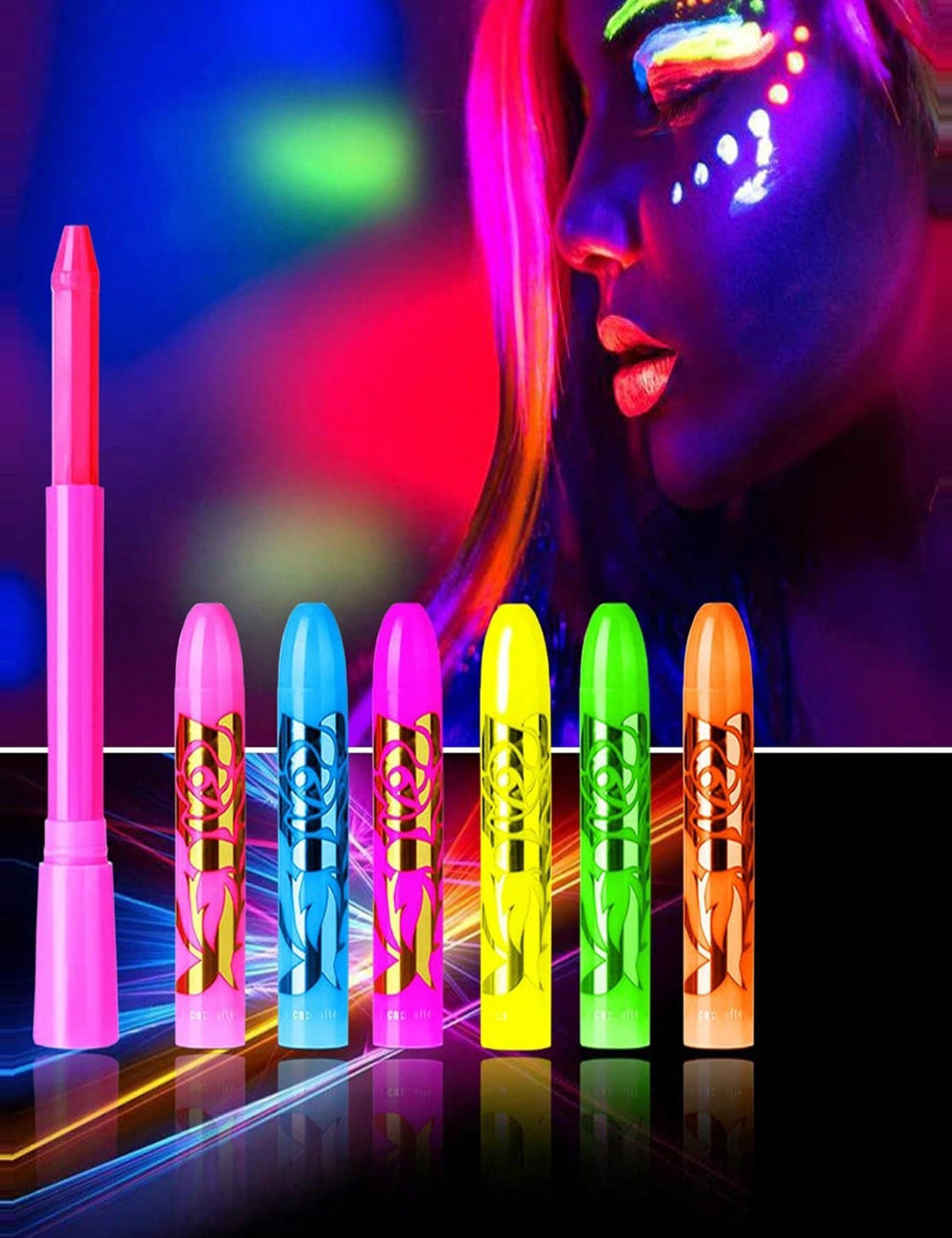 Set vopsea pentru fata Shein, mix culori