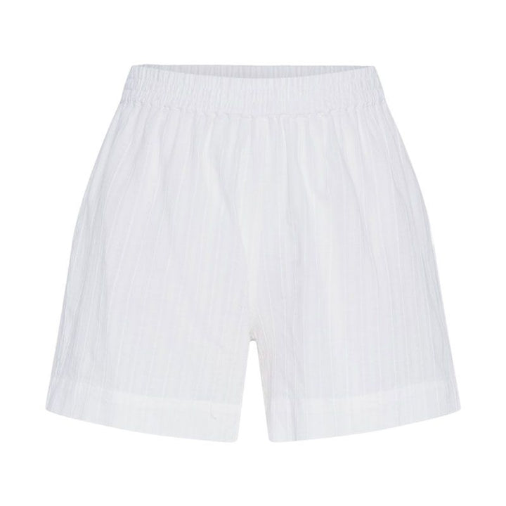 Pantaloni scurți PIECES, alb