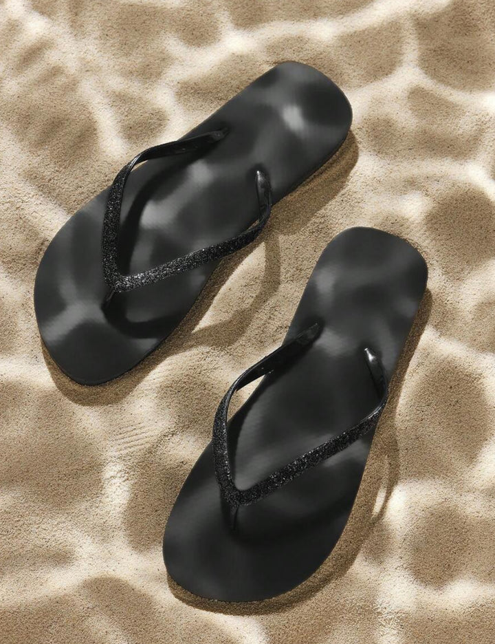 Shein Sliders, Black