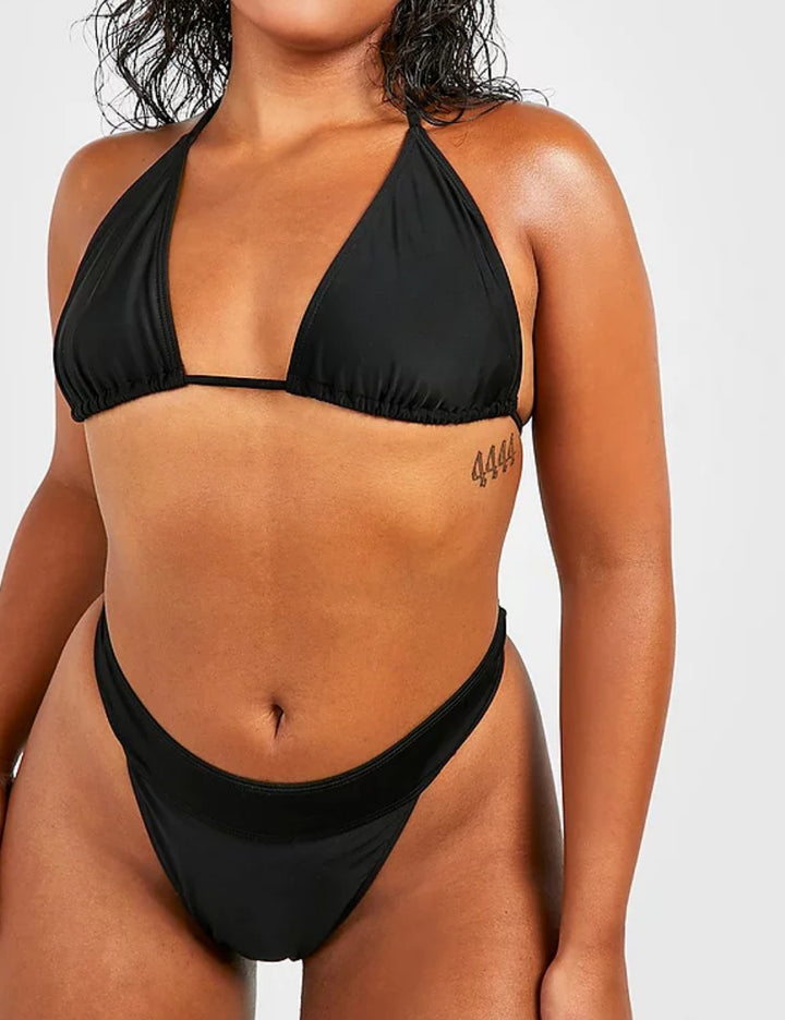 Slip Boohoo, negru