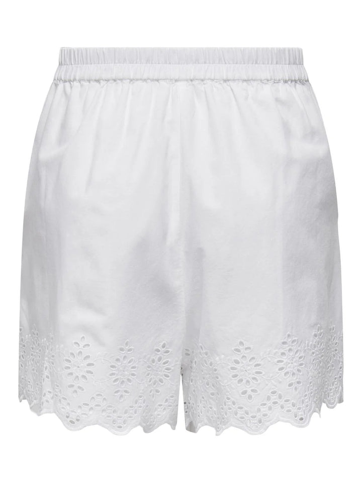 Pantaloni scurți ONLY, alb