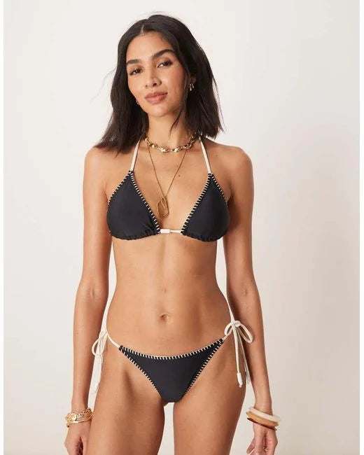 Slip STRADIVARIUS, negru