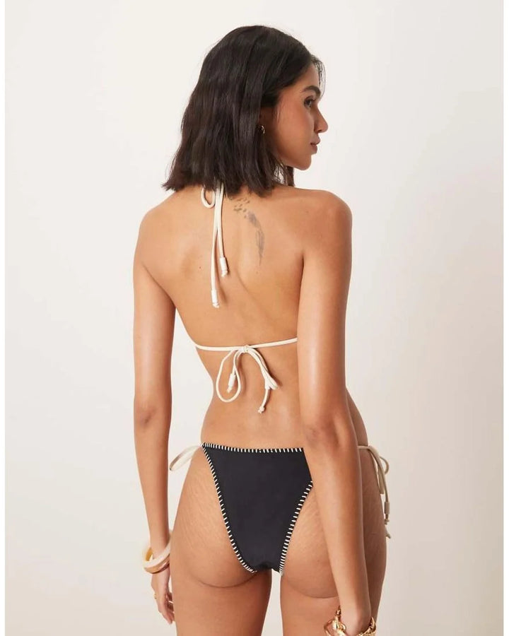 Slip STRADIVARIUS, negru