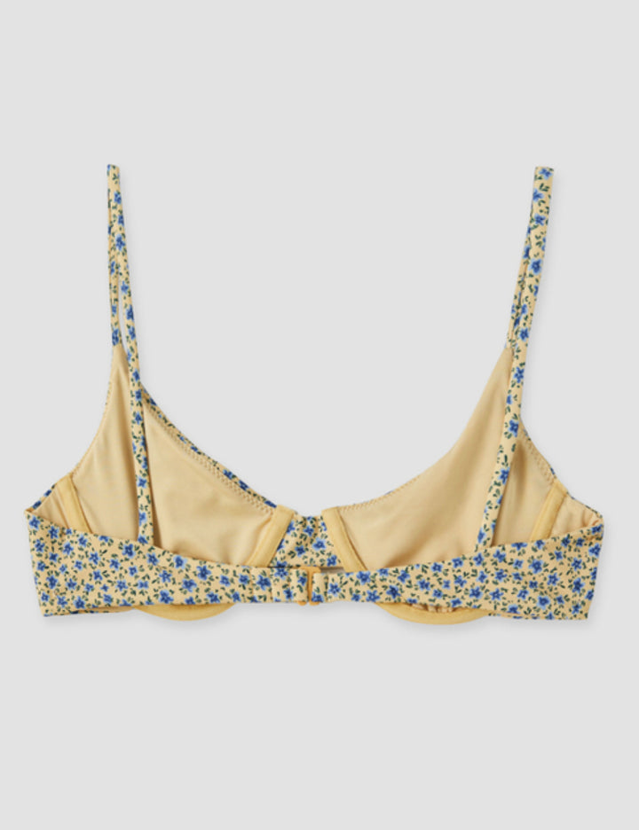 Sutien de baie Pull&Bear, galben