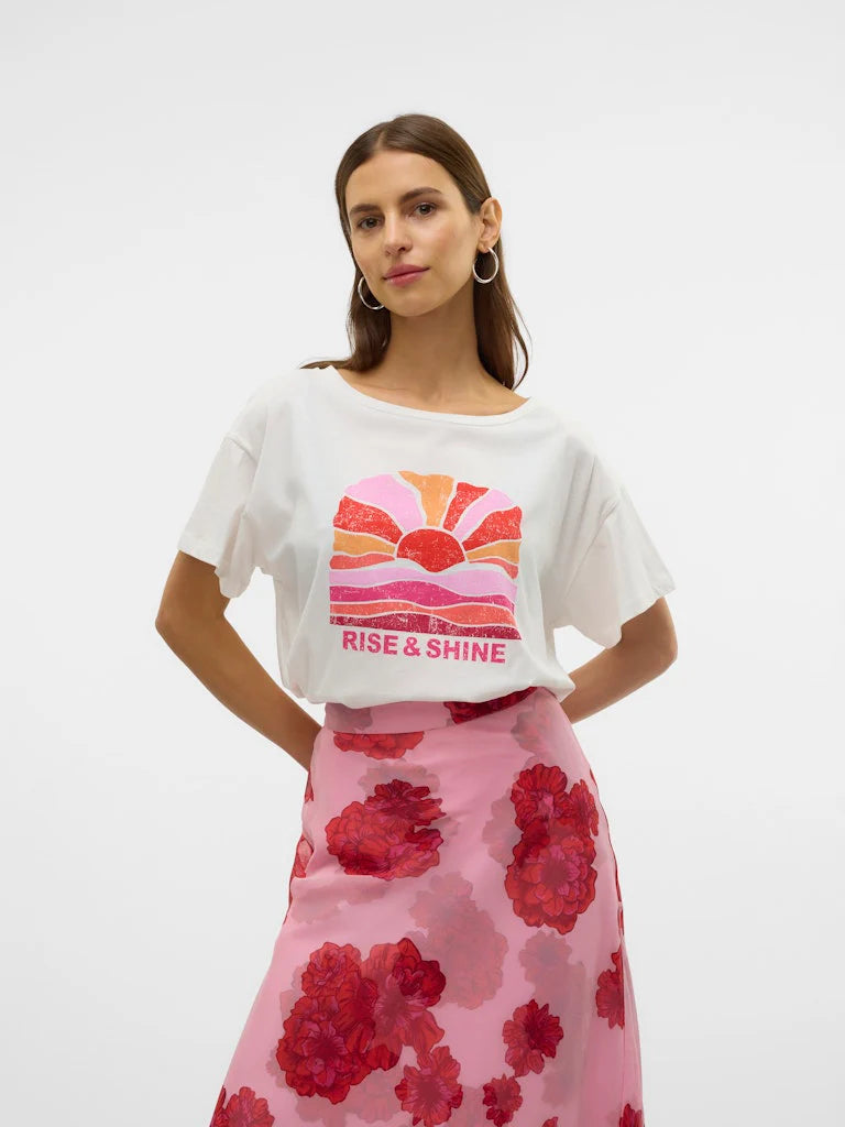 Tricou Vero Moda, alb