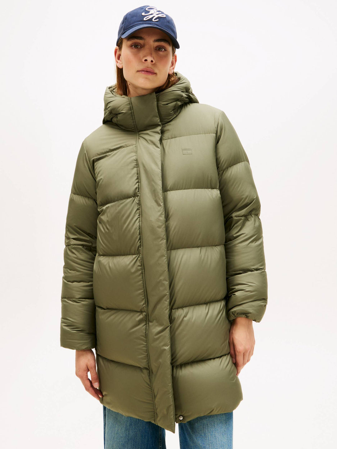 Puff jacket TOMMY HILFIGER, zöld