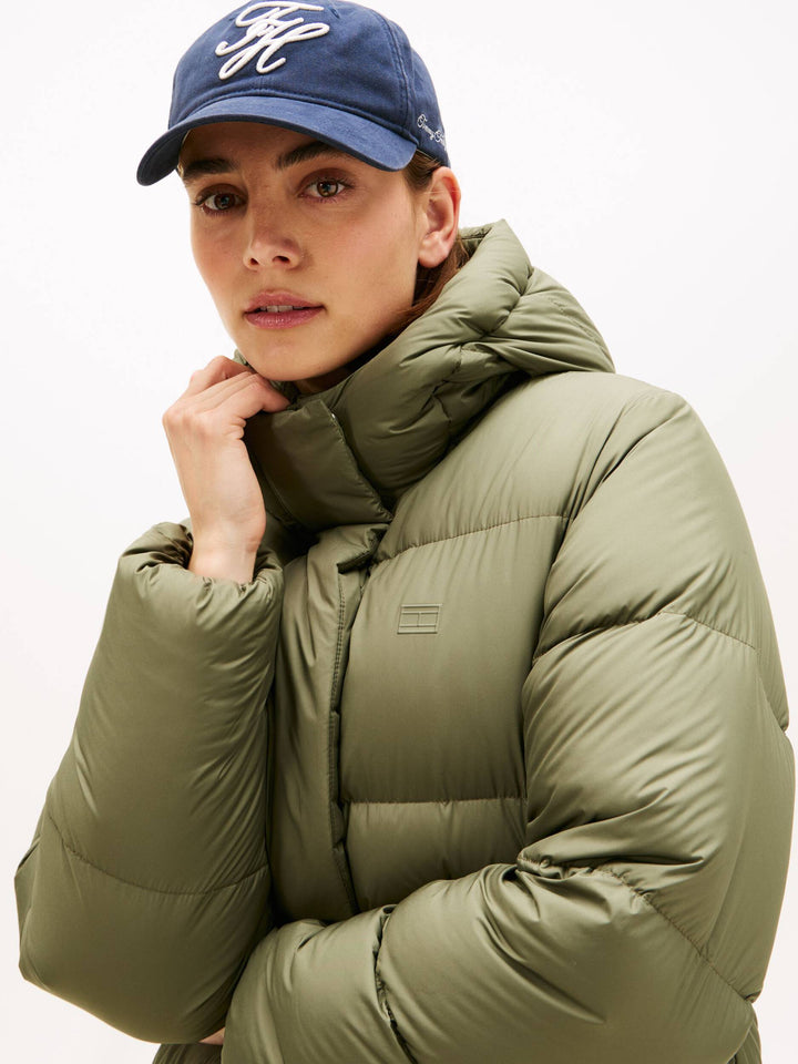 Puff jacket TOMMY HILFIGER, zöld