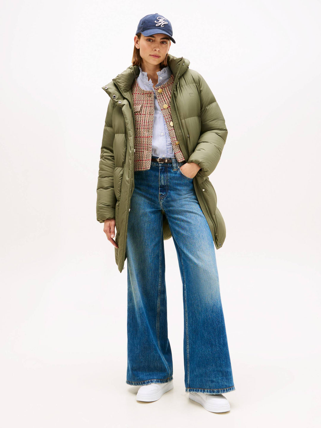 Puff jacket TOMMY HILFIGER, zöld