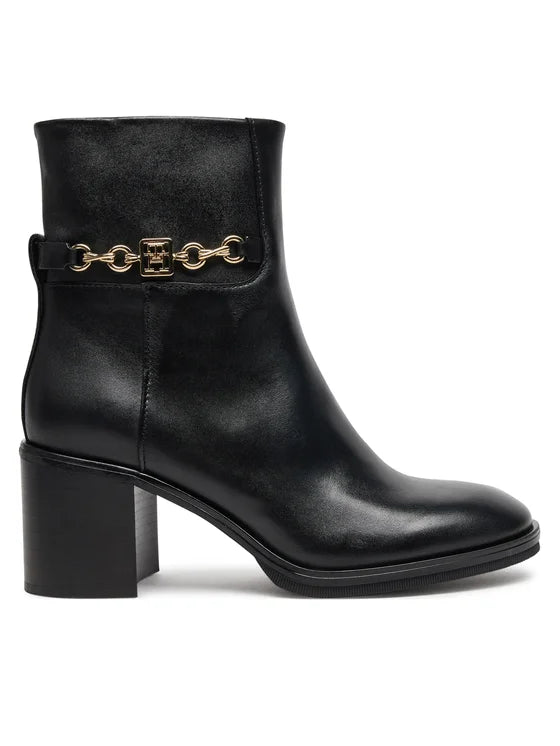 Botine TOMMY HILFIGER, negru